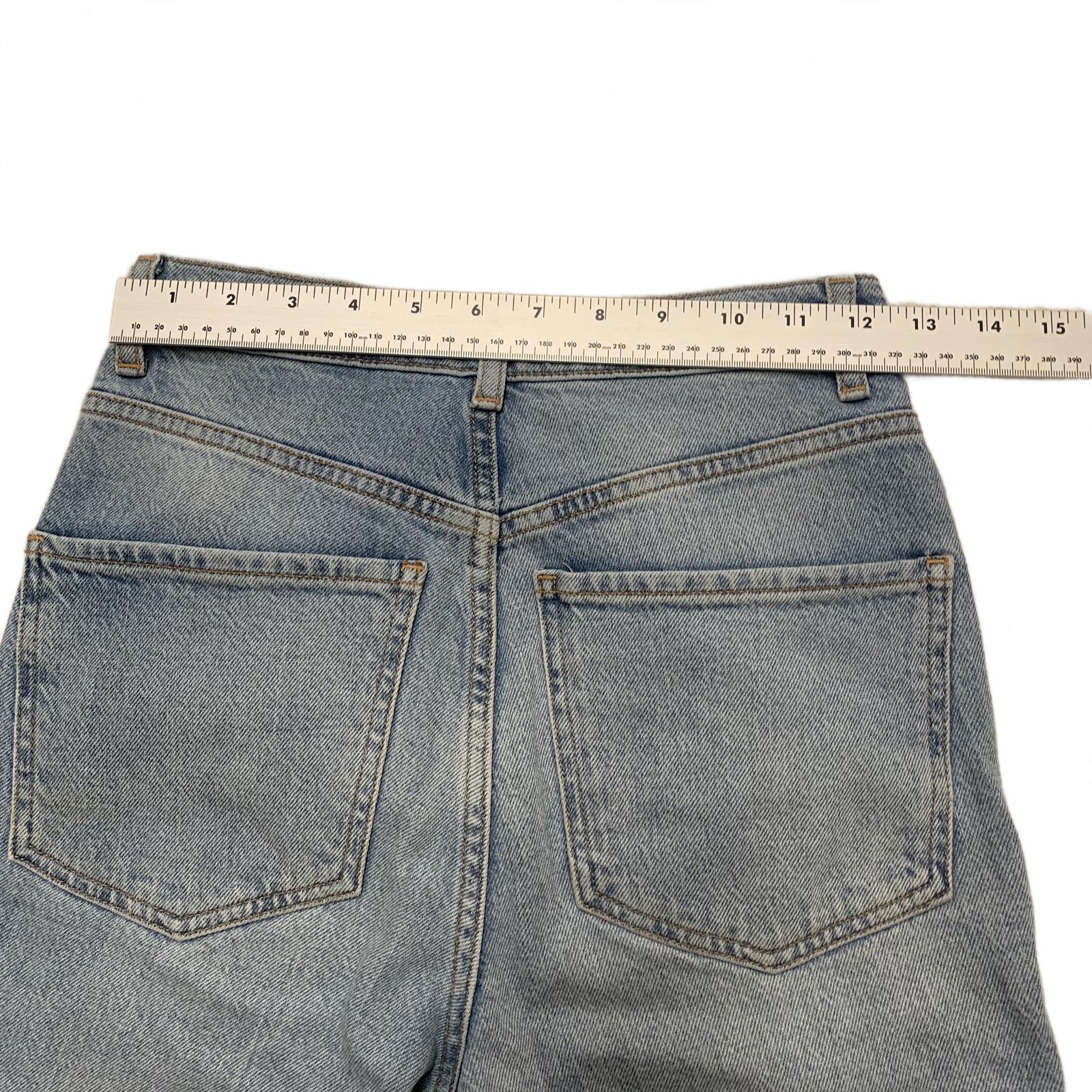 ASOS DESIGN Women's Jeans Size 25/36 Blue  Denim High-Waisted 25 x 30.5 Actual