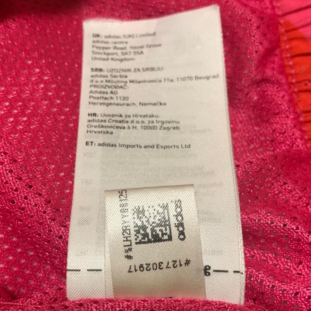 Adidas Marimekko Primegreen Womens Size 8-10 Estimated Red Fuchsian Track Pants