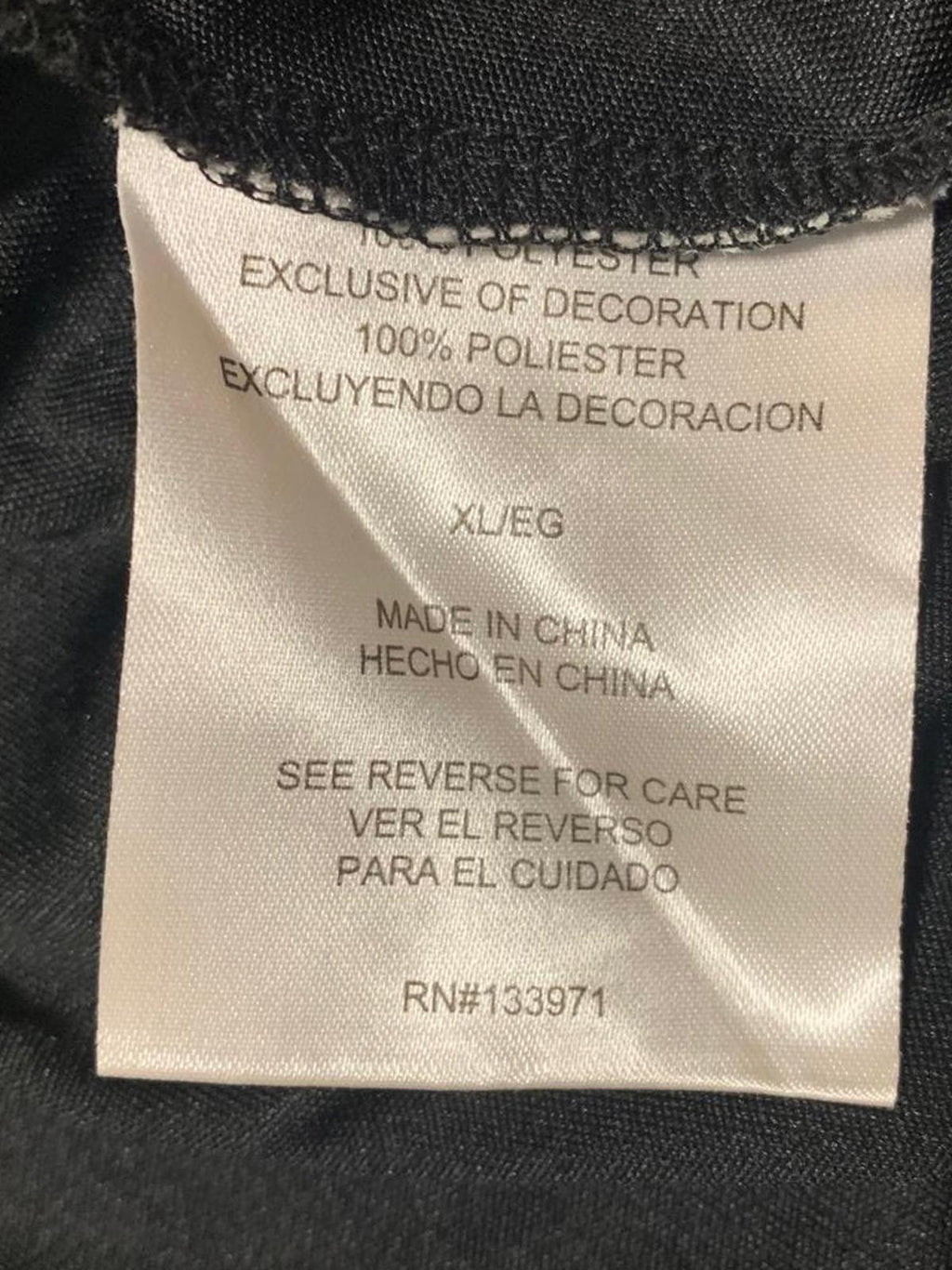 U.S. Polo Assn. Performance Shirt XL Black White