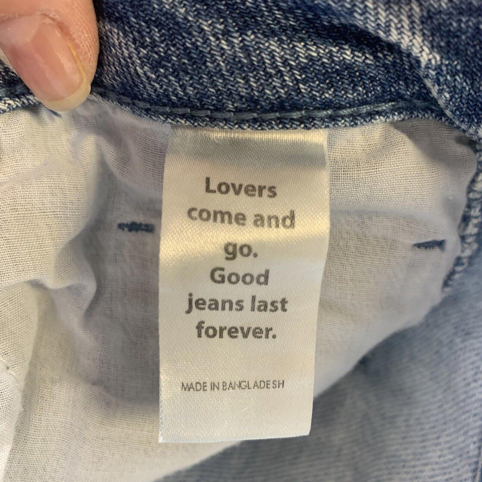 PacSun 90s Boyfriend Jeans Size 29 Blue  Denim Two Tone