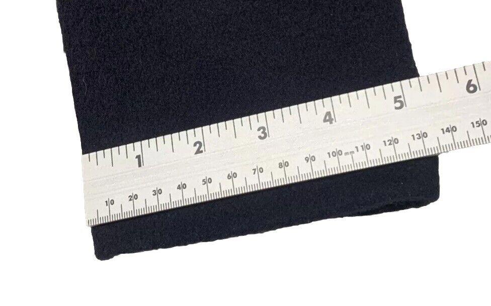 J Crew Women’s Sz 12 Black Wool Peacoat Long Topcoat Classic