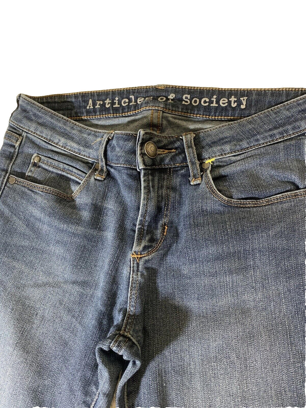 Articles of Society Women's Jeans Size 26  Blue  Dark Wash Skinny Stretch Blue