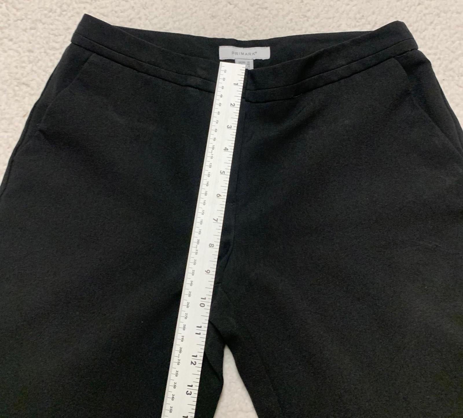 Primark Women's Size 6 Black Pants Trousers Slacks W30 x 31.5 L