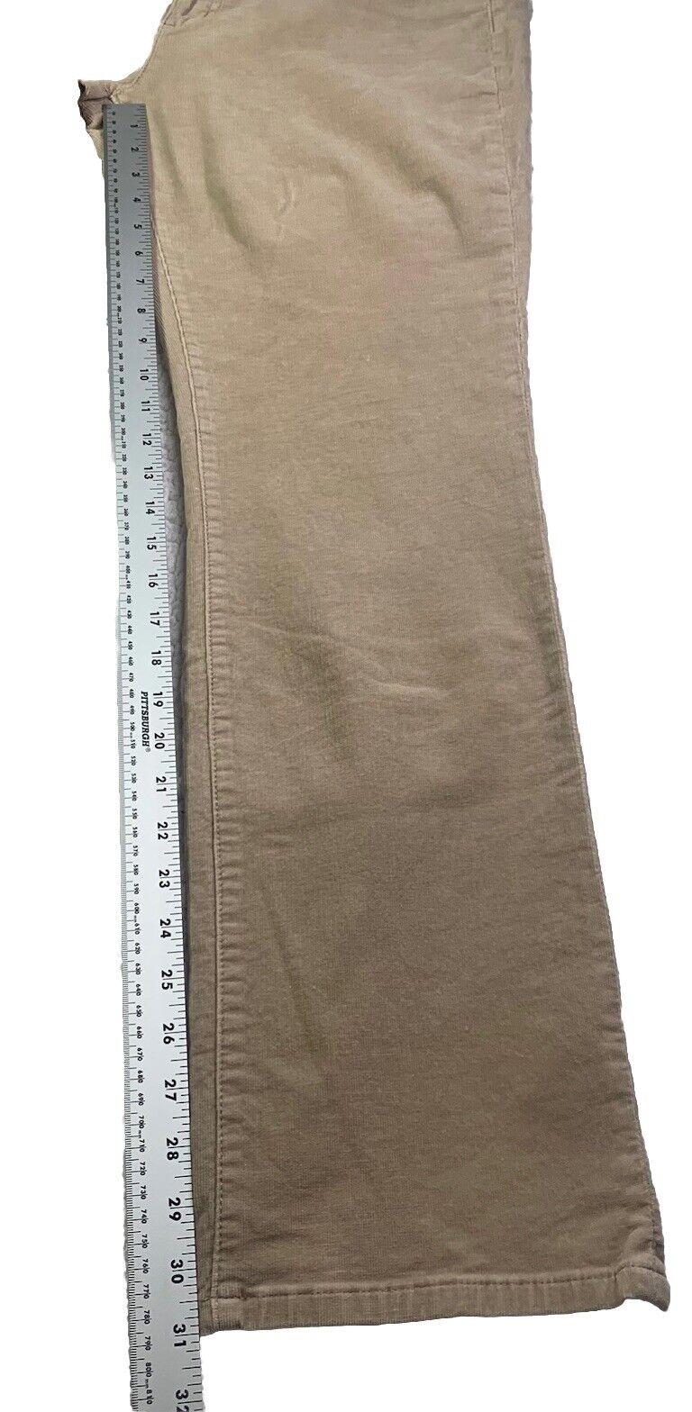 LRL Ralph Lauren Jeans Corduroy Pants Women's Size 10 Tan