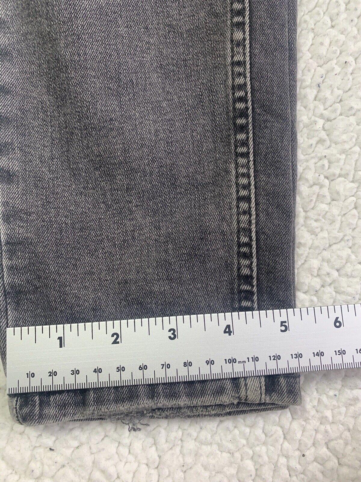 Zara Jeans Men 32 Black Denim  Medium Wash Pants