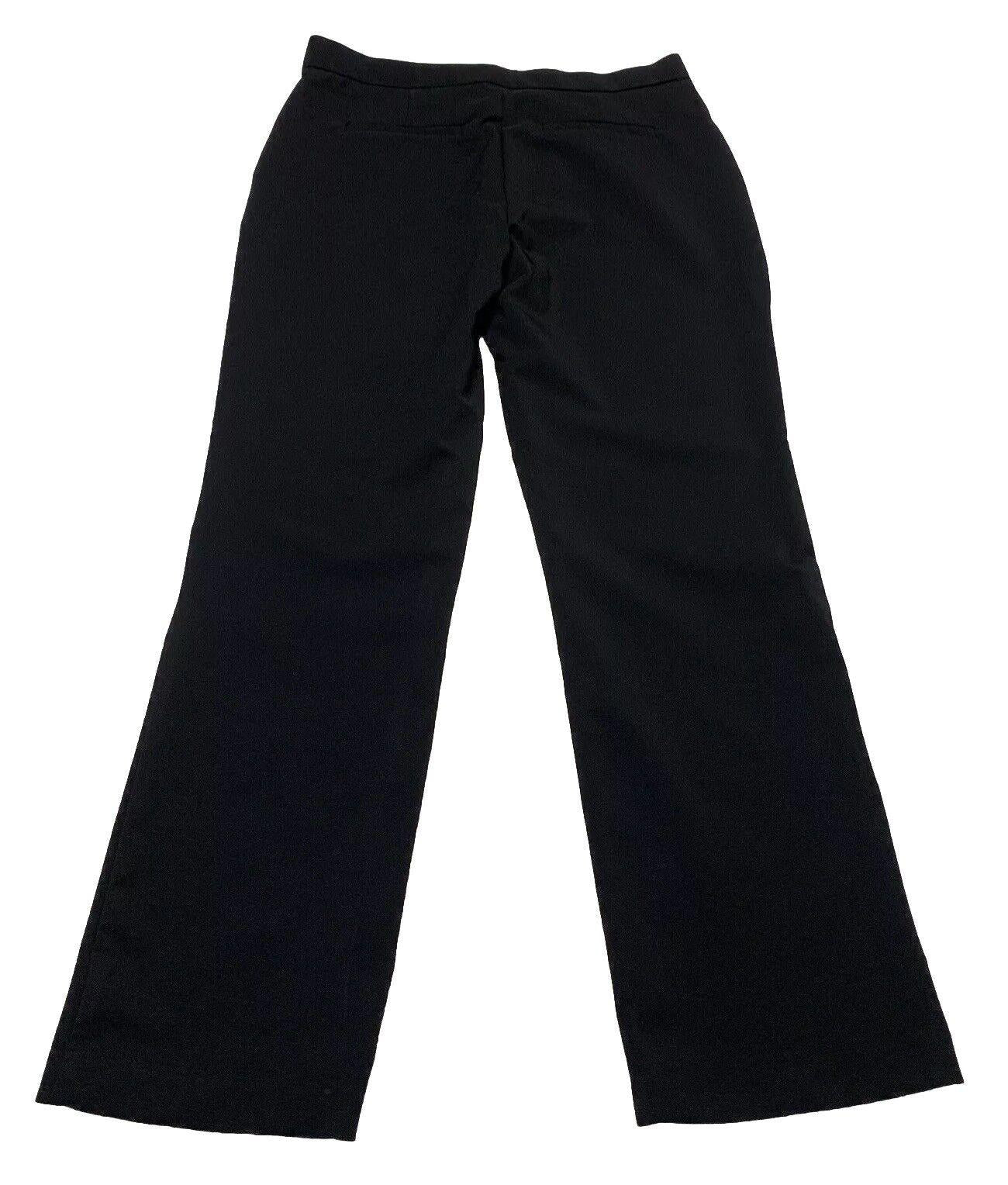 Jules & Leopold Women’s Size Medium Black Pull On Pants Straight Leg Slacks