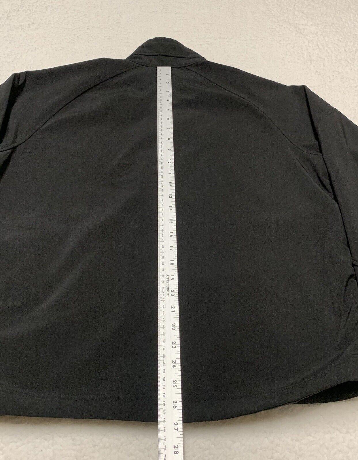 Port Authority Jacket Unisex Size M Google Planet Embroidered Black Zip Pockets