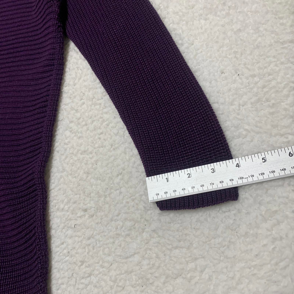 Ralph Lauren Women's Size 1X Purple Knit Sweater