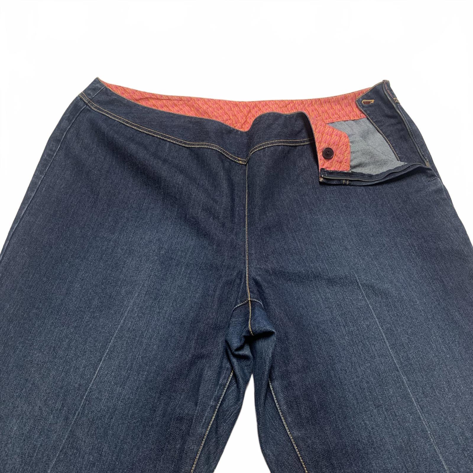 Sigrid Olsen Women's Sz 20 W Denim Jeans  Wide-Leg 44 x 30
