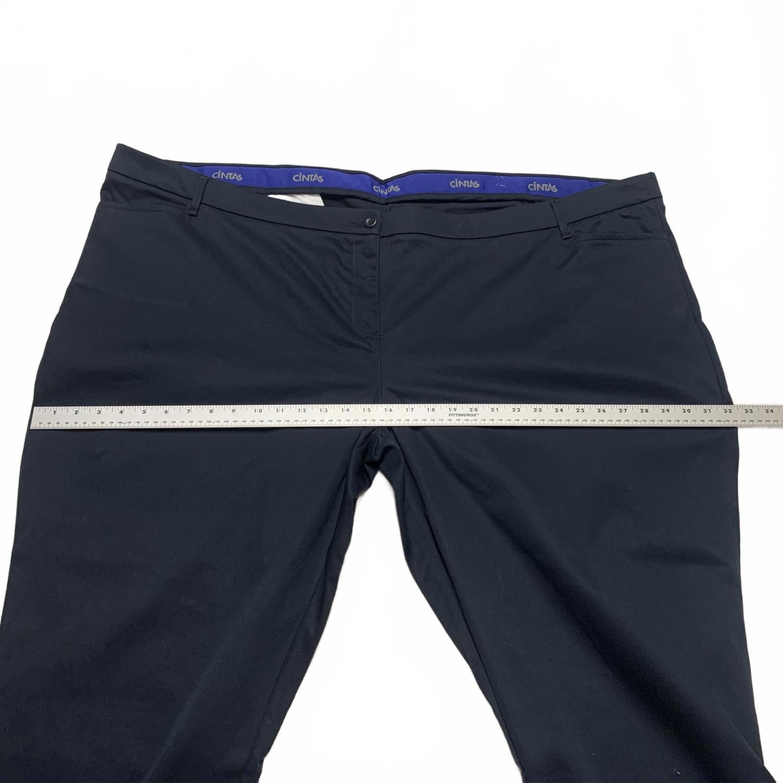 Cintas Flex Pro Men's Pants 4XL W60x31 L  Navy Blue Durable Workwear