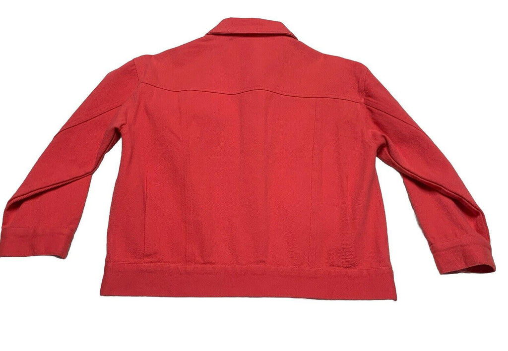Anthropologie Pepaloves Women’s Small Cranberry Jean Jacket