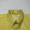 Forsyth Men’s Shirt 3XL Button Short Sleeve Canary Yellow
