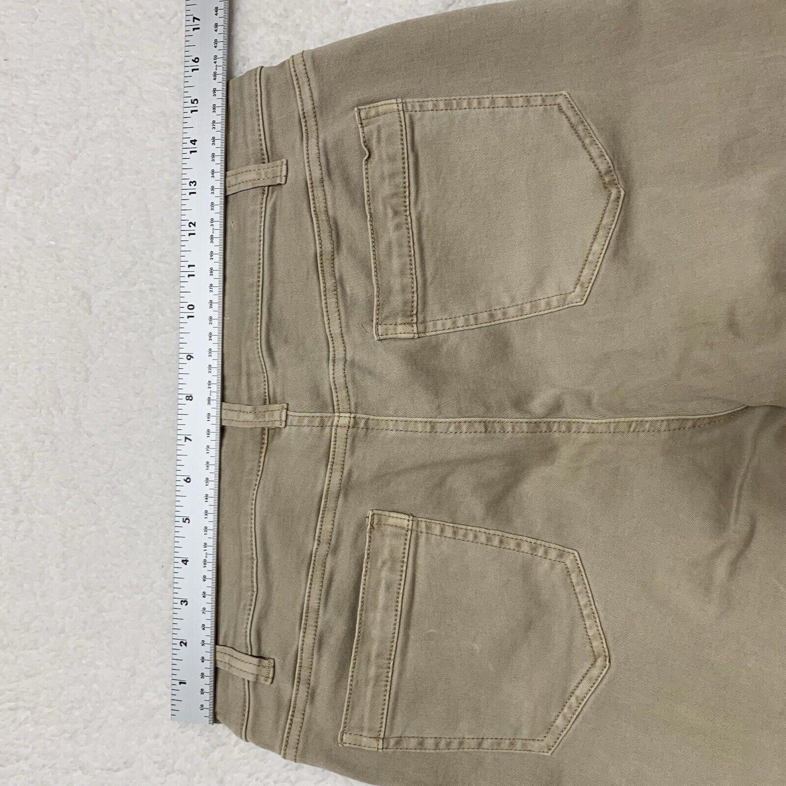 Nic+Zoe Jeans Women’s Size 32 Tan  Patch Front Pocket Beige