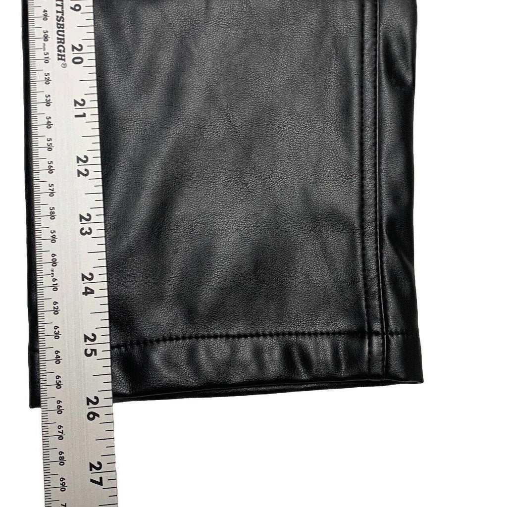 BCB Generation Women's Sz X-Small  Black Faux Leather Pant