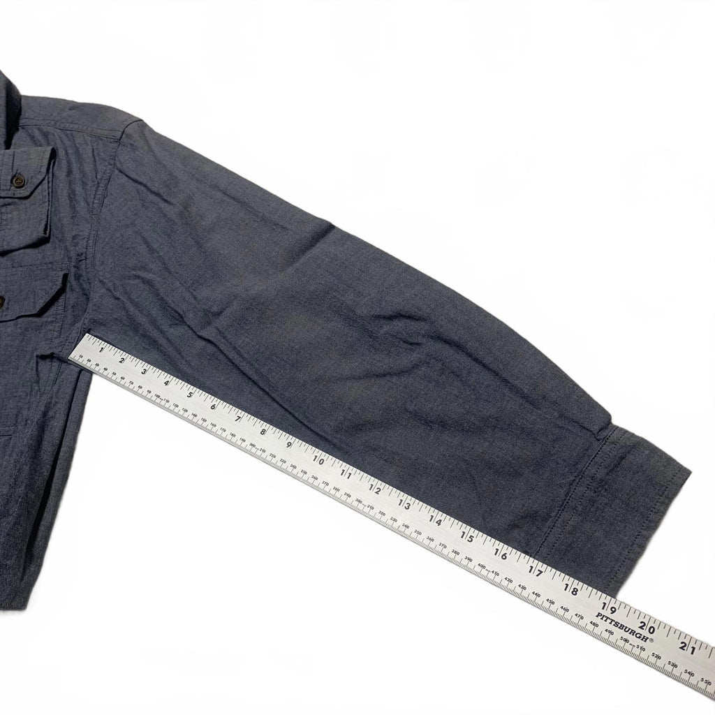 Carhartt Men’s Size Large Blue Wash Button-Up Chambray Work Shirt
