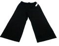 Dex Clothing Women’s X Large Black Noir Wide Leg Gaucho Culottes Cropped Pants