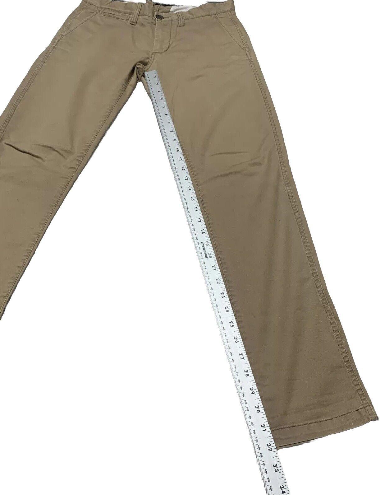 A/X Armani Exchange Men's Size 29R Cotton Skinny Chino Style Straight Leg