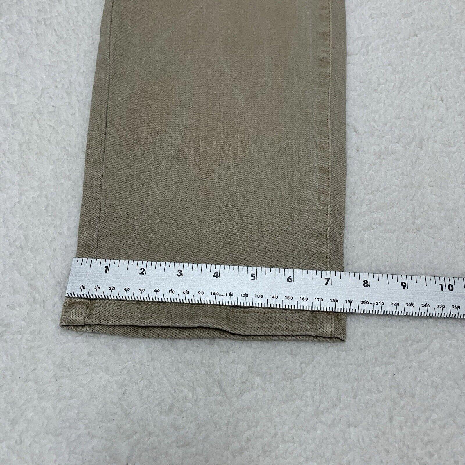 Nic+Zoe Jeans Women’s Size 32 Tan  Patch Front Pocket Beige