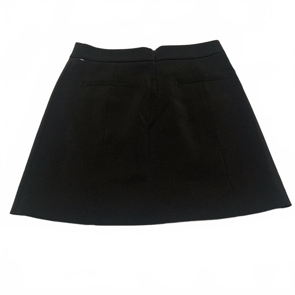 On & On Womens Size 2 Black A-Line Mini Skirt