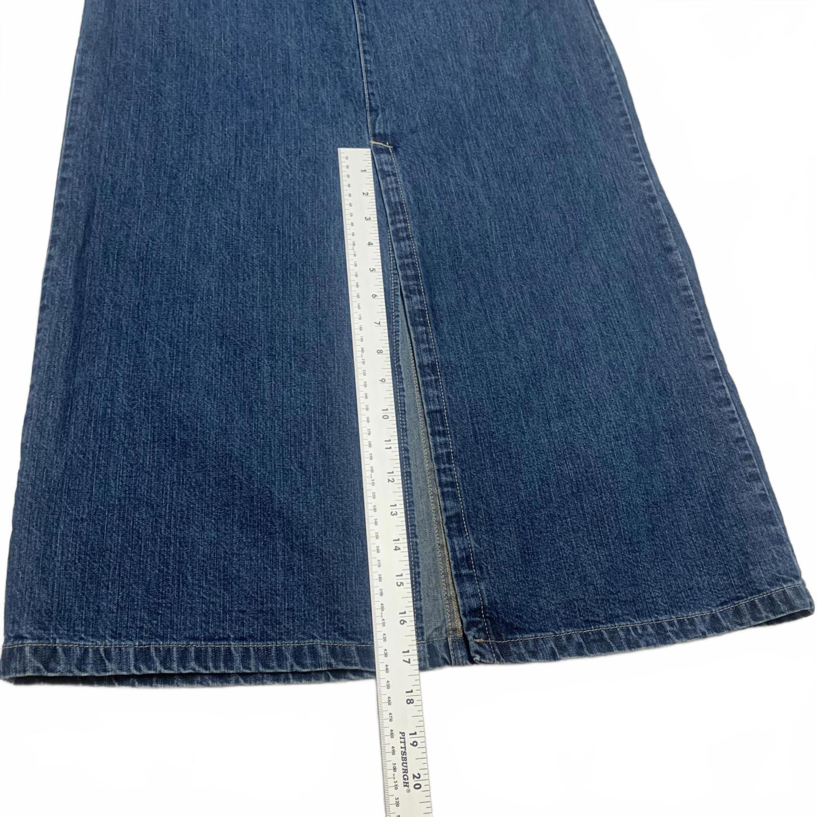 Old Navy Women’s Size 8 Classic Blue Denim Maxi Jean Skirt