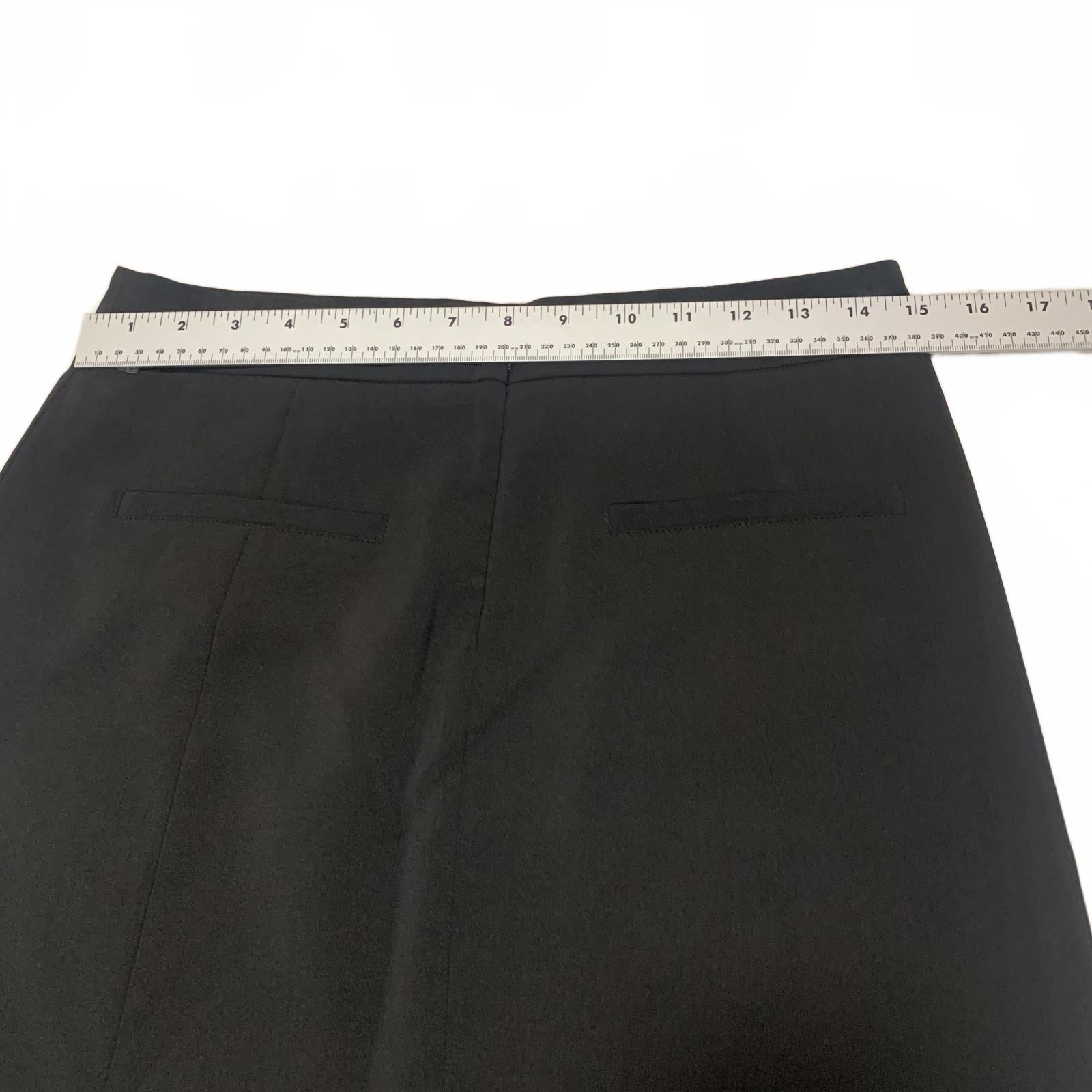 On & On Womens Size 2 Black A-Line Mini Skirt