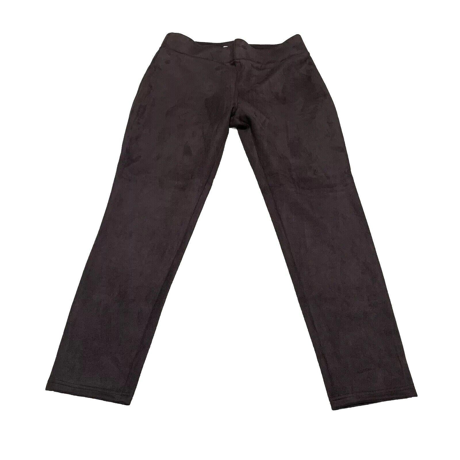 LOFT Outlet Women's Sz L Brown Pull-On Legging Slacks Stretch Pants