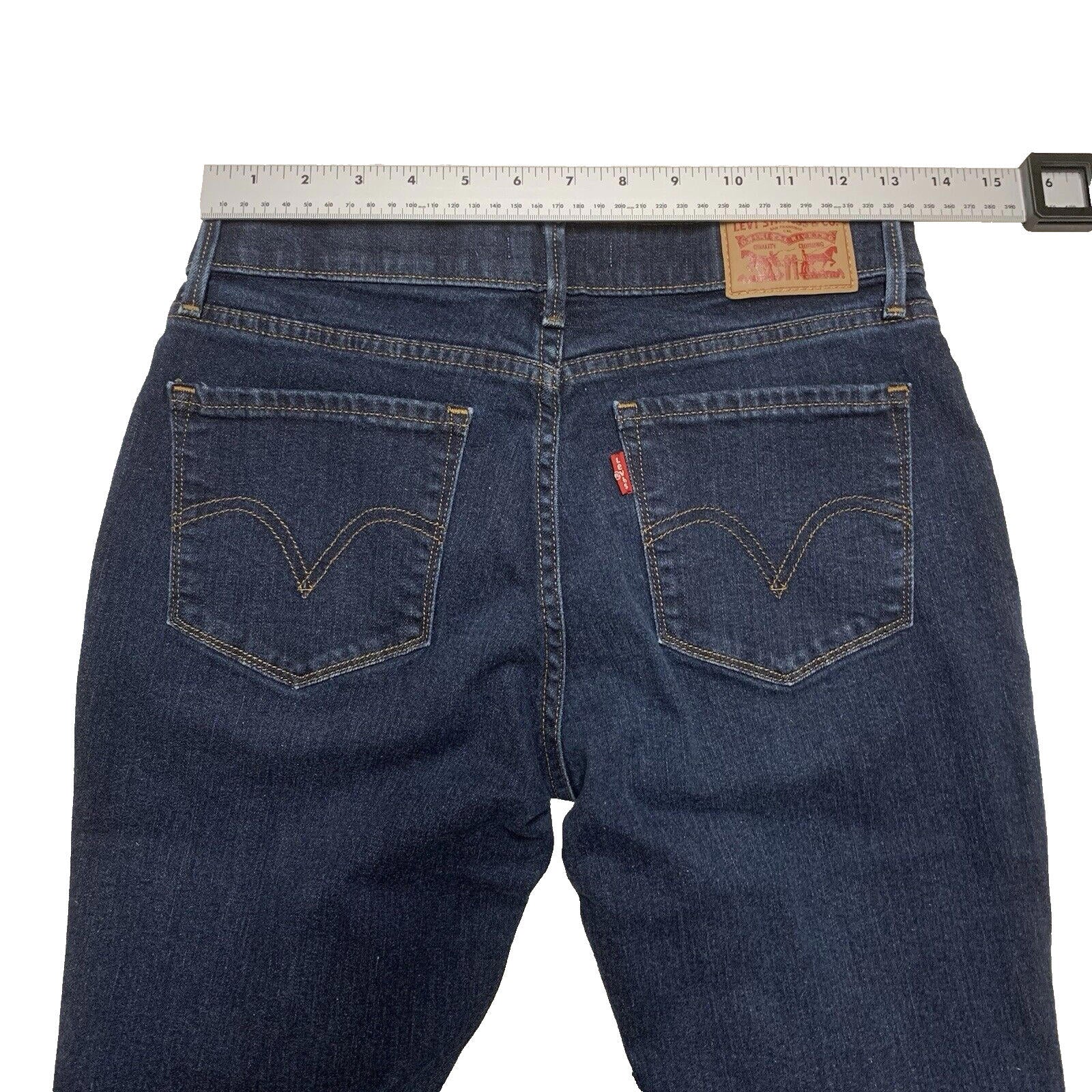 Levis 511 Jeans Men’s Slim Stretch Fit 31x32 Dark Blue Denim