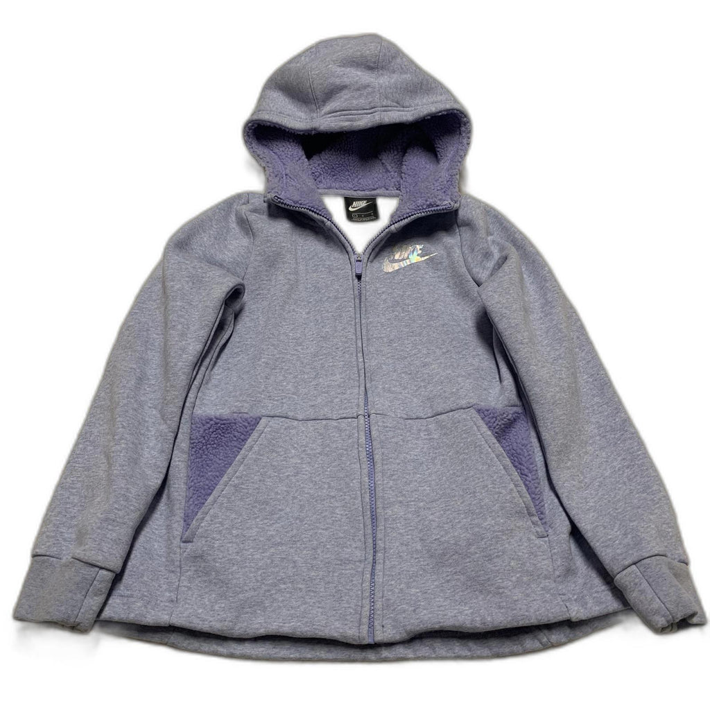 Nike Girl's Size Large Lavender Zip-Up Hoodie