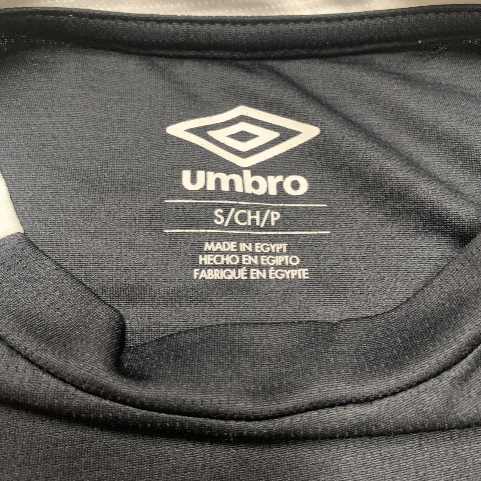 Umbro Unisex Youth Size Small Black NYC Footy Soccer Jersey