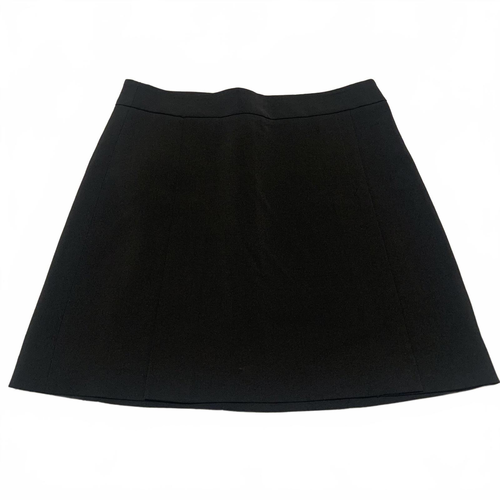 On & On Womens Size 2 Black A-Line Mini Skirt