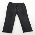 Style & Co Women’s Size 24W Gray Slim Leg High Rise Tummy Control Jeans