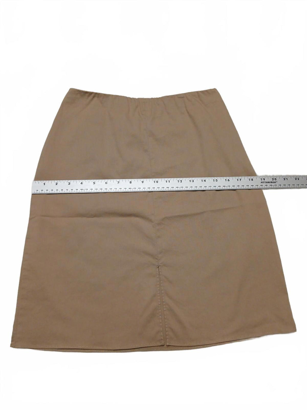 Banana Republic Womens Sz 2 Beige W28 Stretch Mini Skirt
