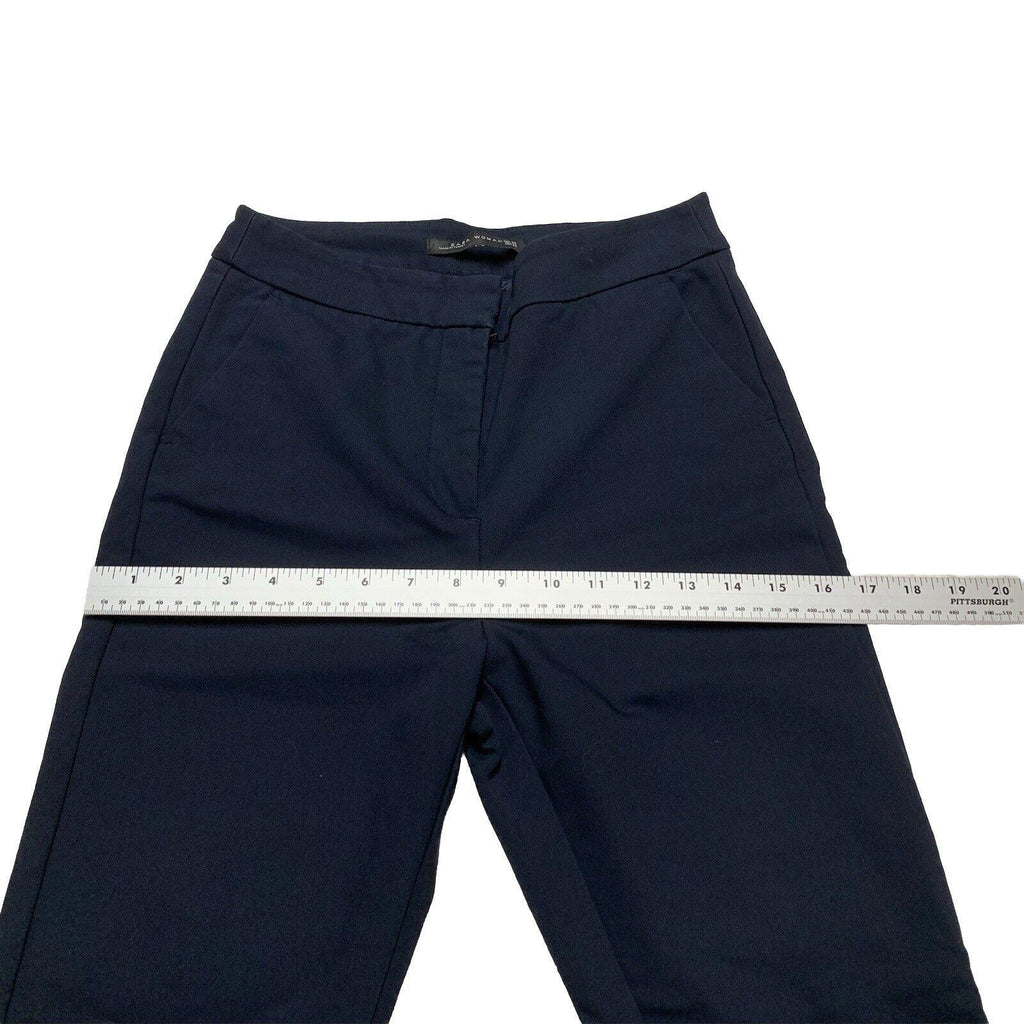 Zara Dress Pants Women’s Size 4 Dark Navy Blue Straight Leg