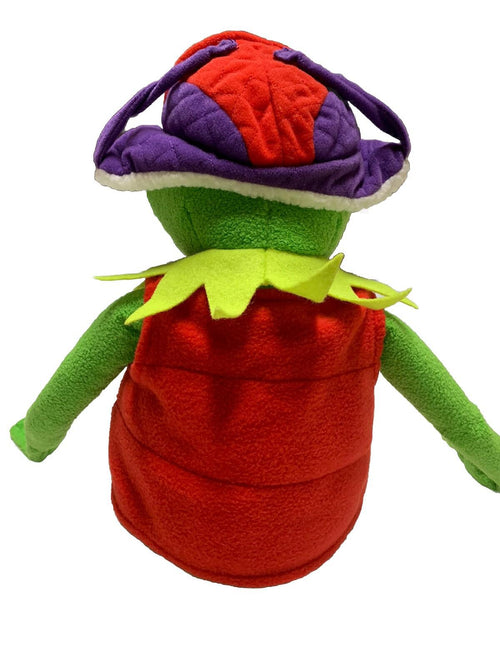 Macy's Muppets Kermit the Frog Frogtographer Photographer Plush 26" No Camera