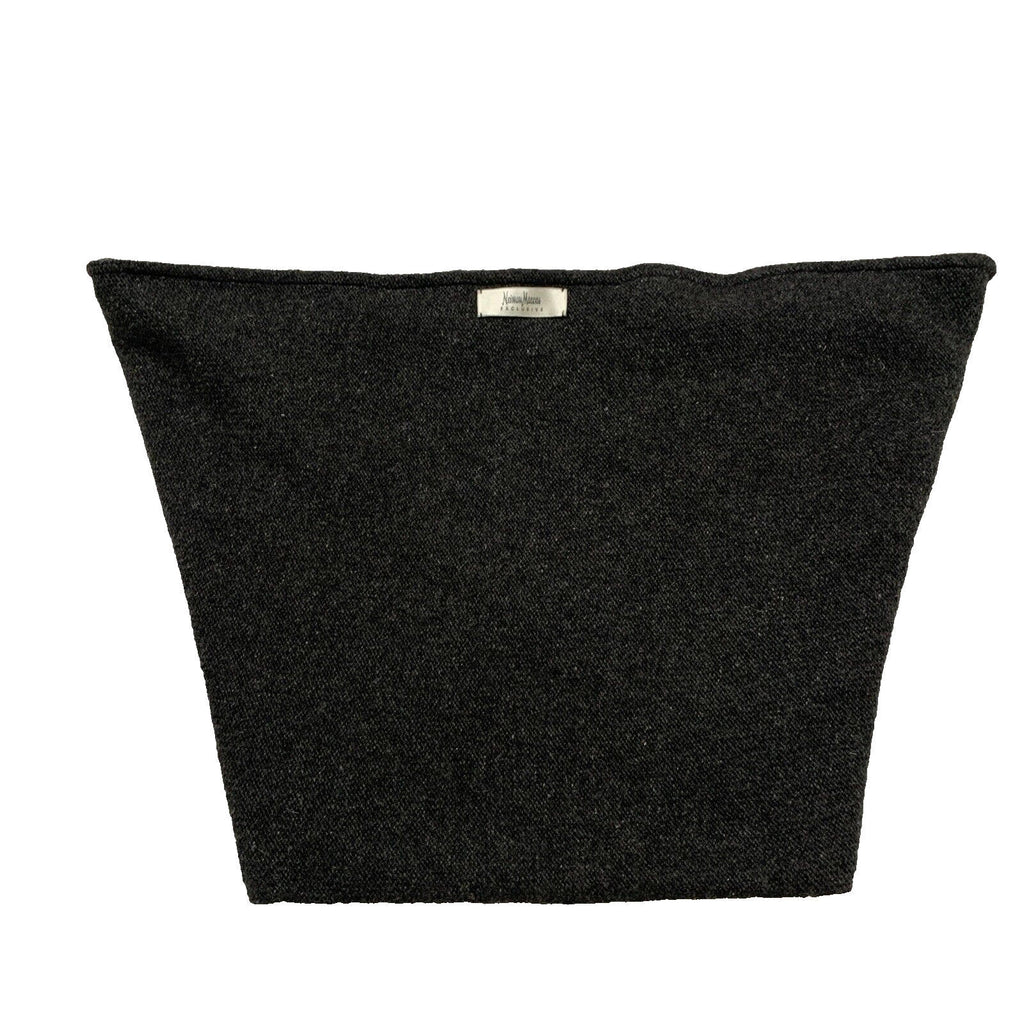 Neiman Marcus Women's One Size Gray Infinity Tube Scarf Cashmere Wool Jeweled