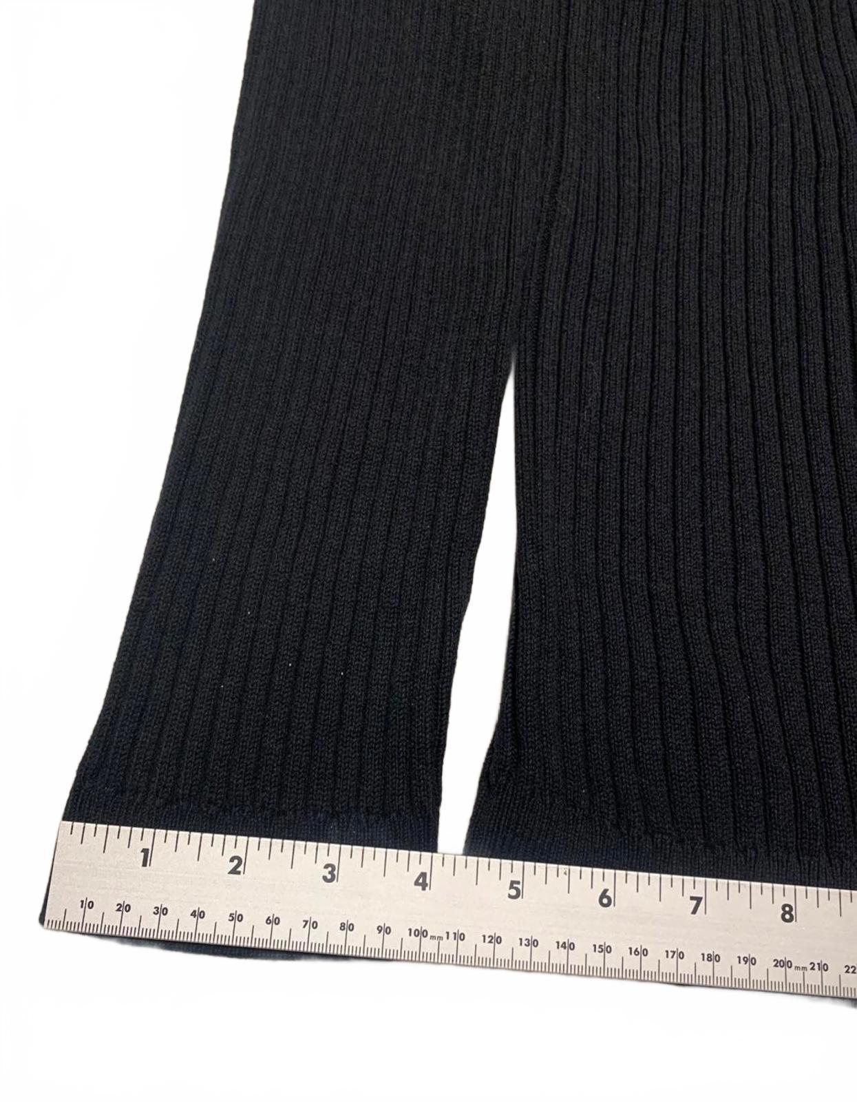 Gap Men's Size XXL Tall Black Ribbed knit Sweater 100% Cotton Long Sleeve NWT