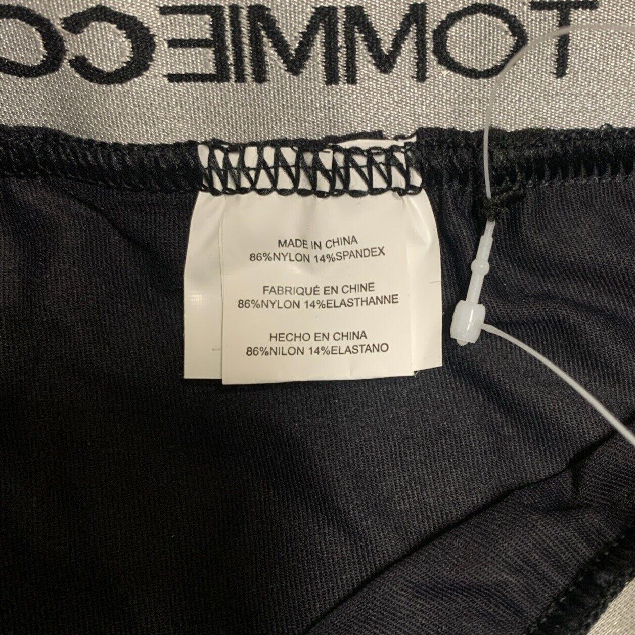 Tommie Copper Core Youth Boys Small Black Compression Biker Underlay Shorts