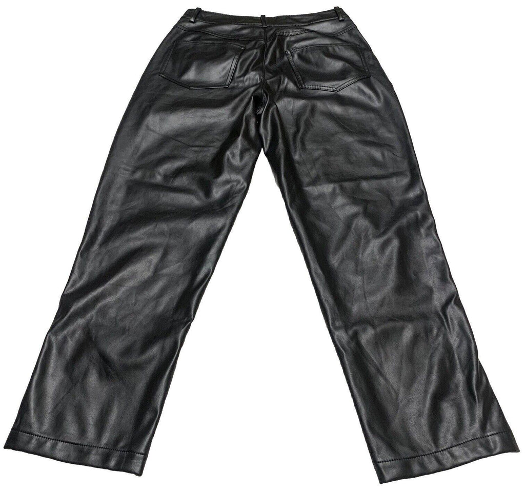 BCB Generation Women's Sz X-Small  Black Faux Leather Pant