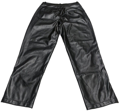 BCB Generation Women's Sz X-Small  Black Faux Leather Pant