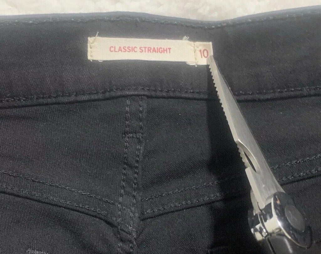 Levi Strauss Jeans  Woman's 10L Black W30x32L Classic