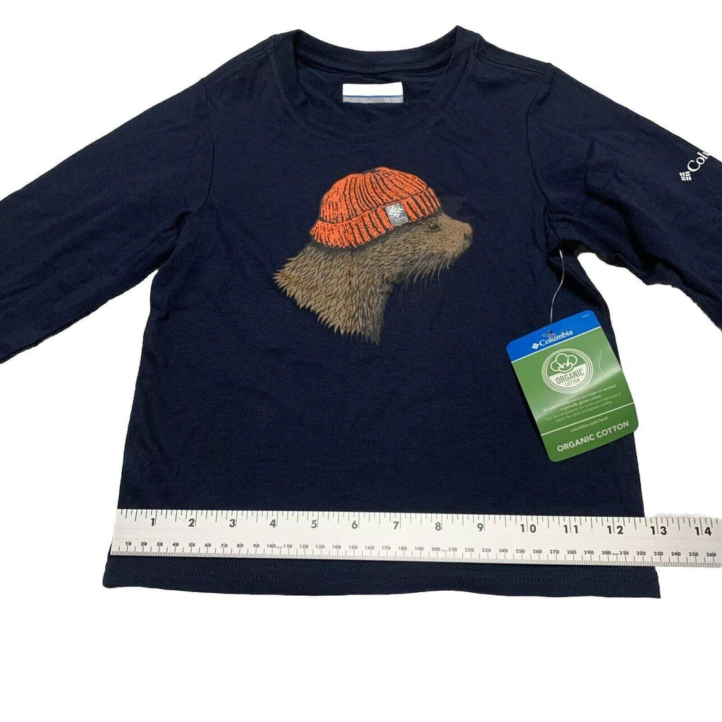 Columbia Kids Youth XXS Navy Blue Dobson Pass Graphic