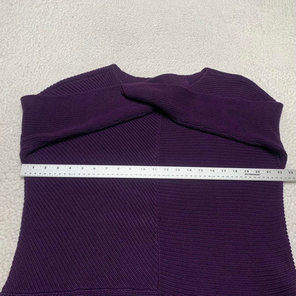 Ralph Lauren Women's Size 1X Purple Knit Sweater