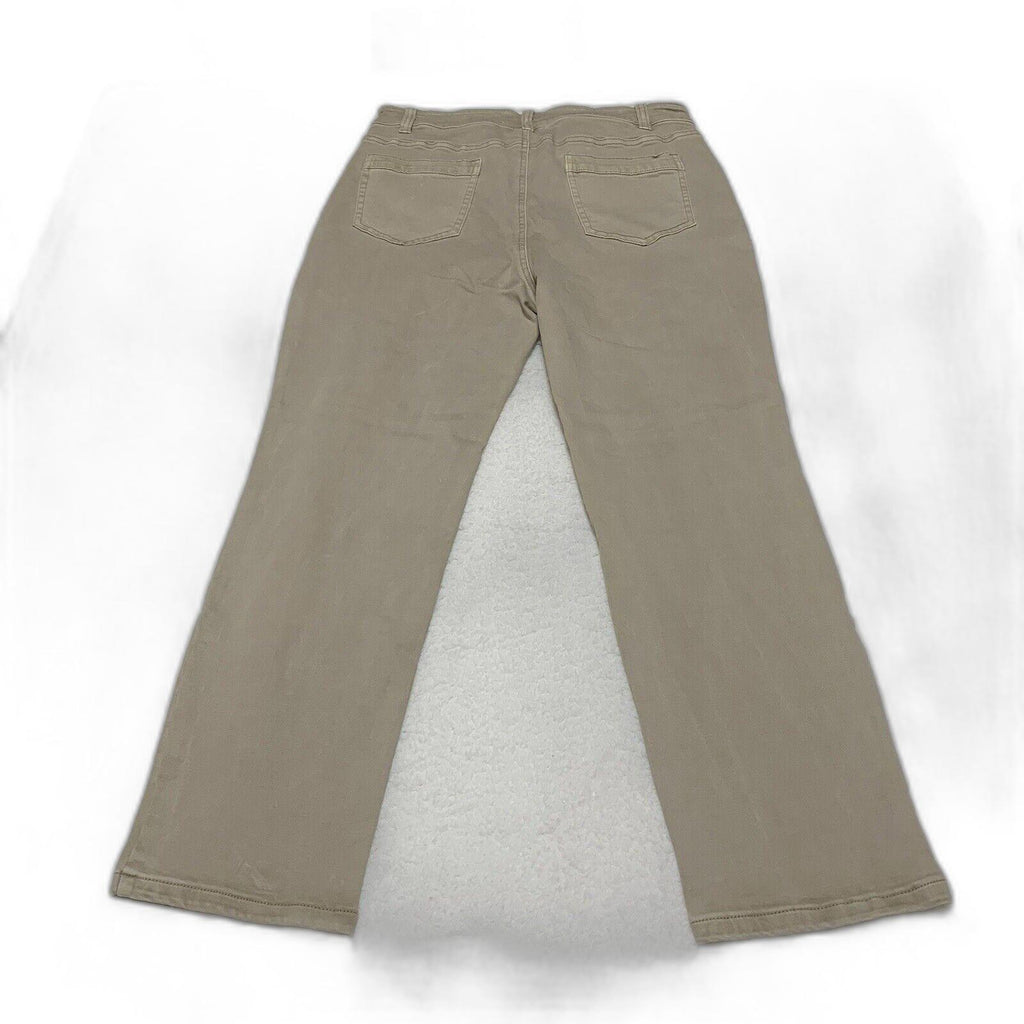 Nic+Zoe Jeans Women’s Size 32 Tan  Patch Front Pocket Beige
