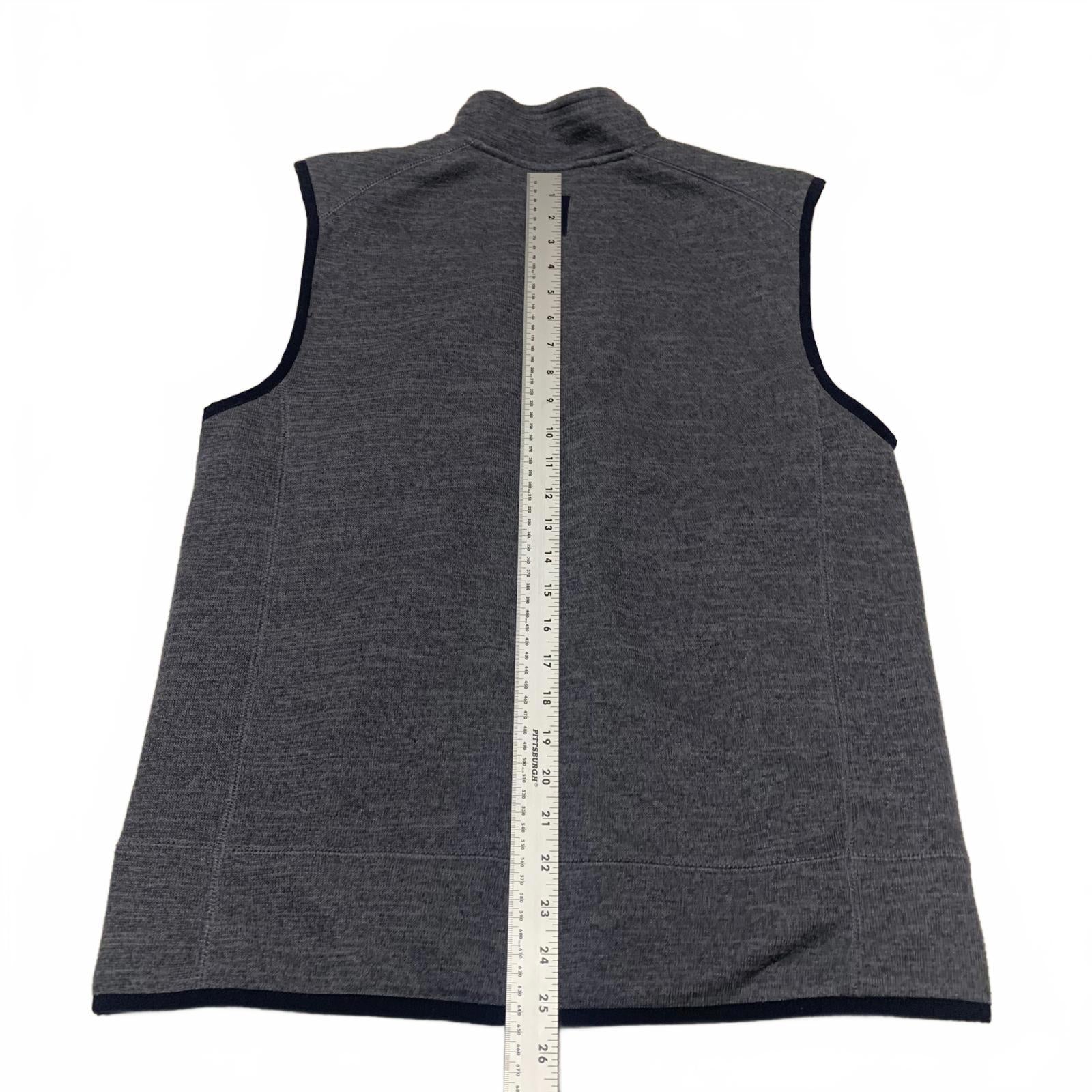 Johnnie-O West Coast Prep Men's Size Medium Grey Fleece Vest