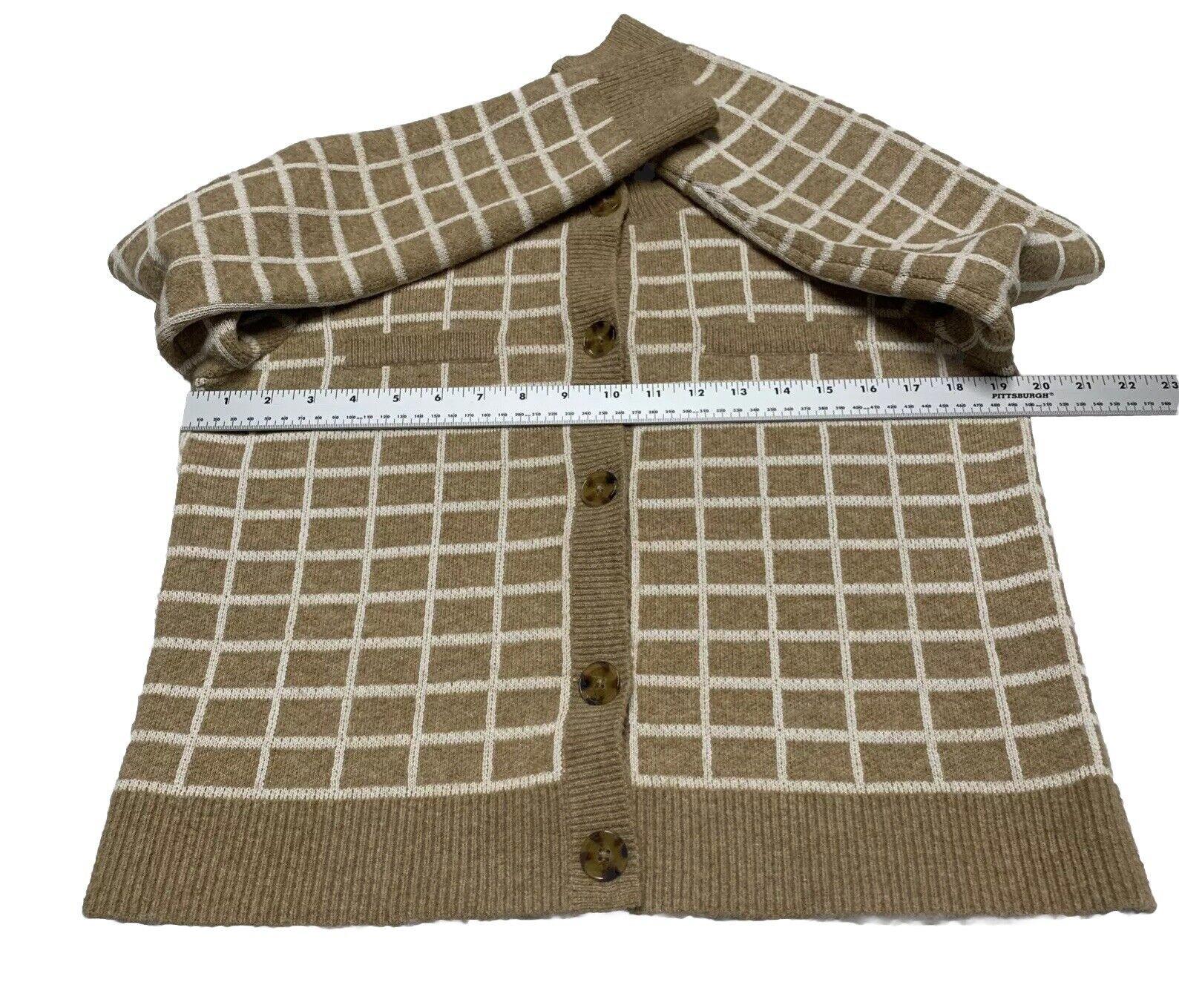 Ann Taylor Women’s Large Petite Beige Tan Sweater Jacket