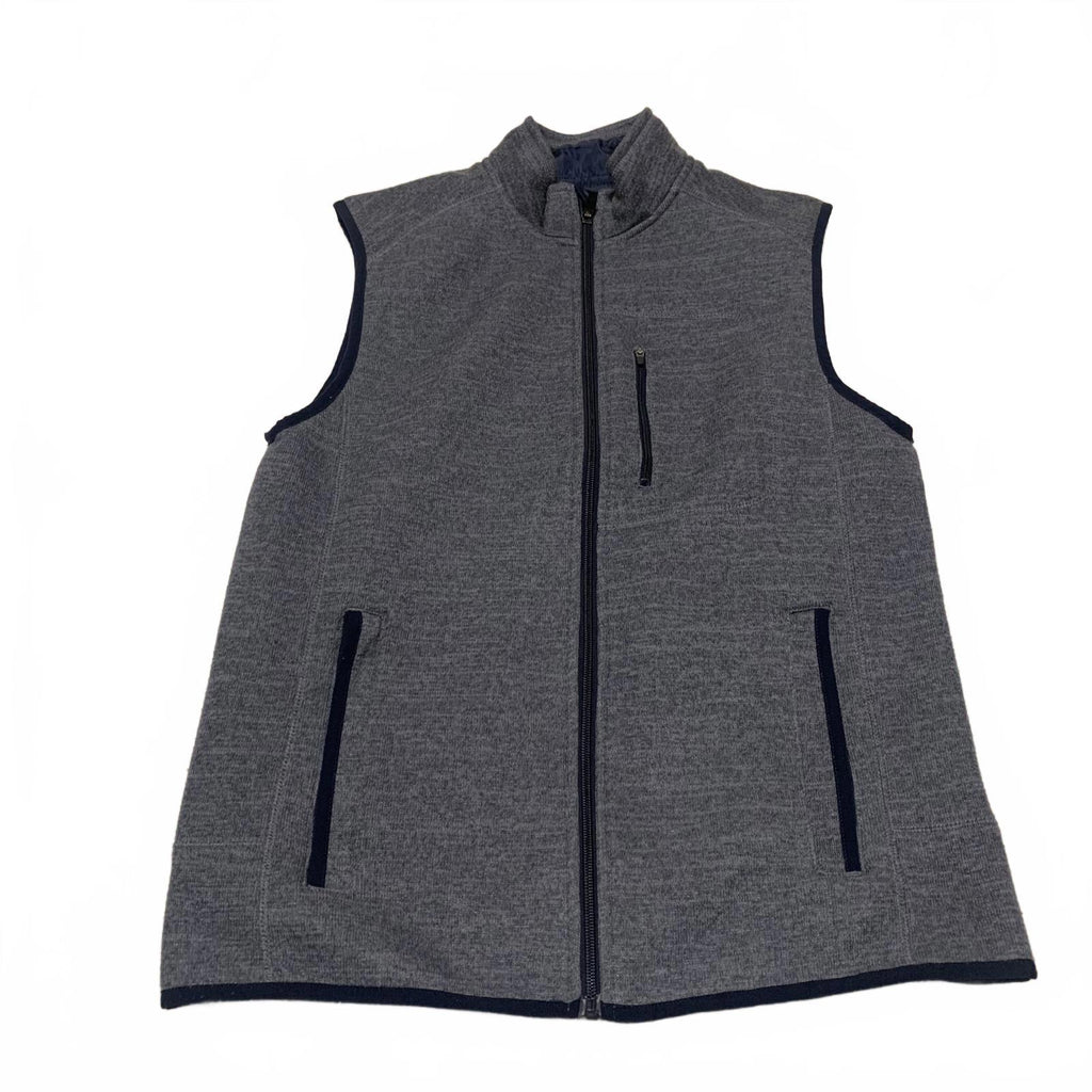 Johnnie-O West Coast Prep Men's Size Medium Grey Fleece Vest