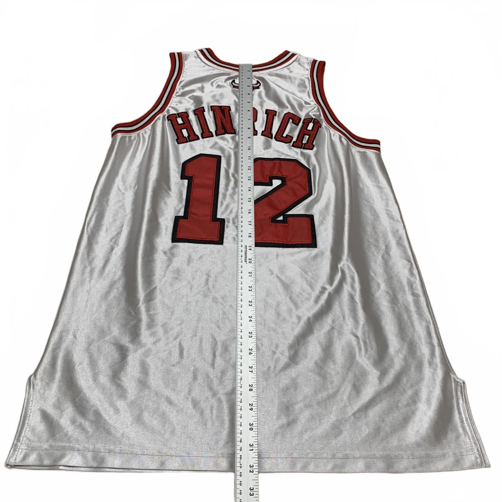 Chicago Bulls #12 Kirk Hinrich Basketball Jersey White Red No tags