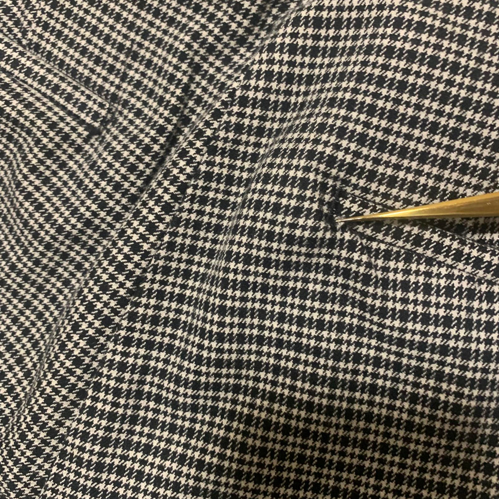 LOFT Women's Dress Pants Size 8 Black White Checkered Pattern Curvy Skinny