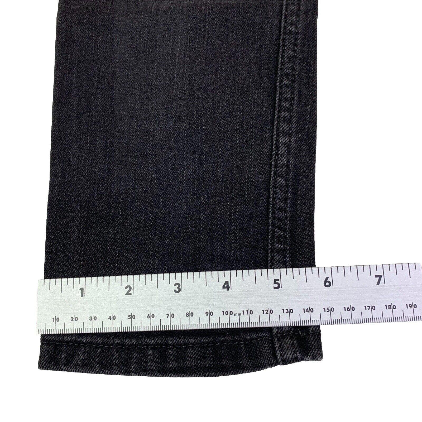 Levis 524 Jeans Girls 5 S/C Black Super low Skinny  Stretch