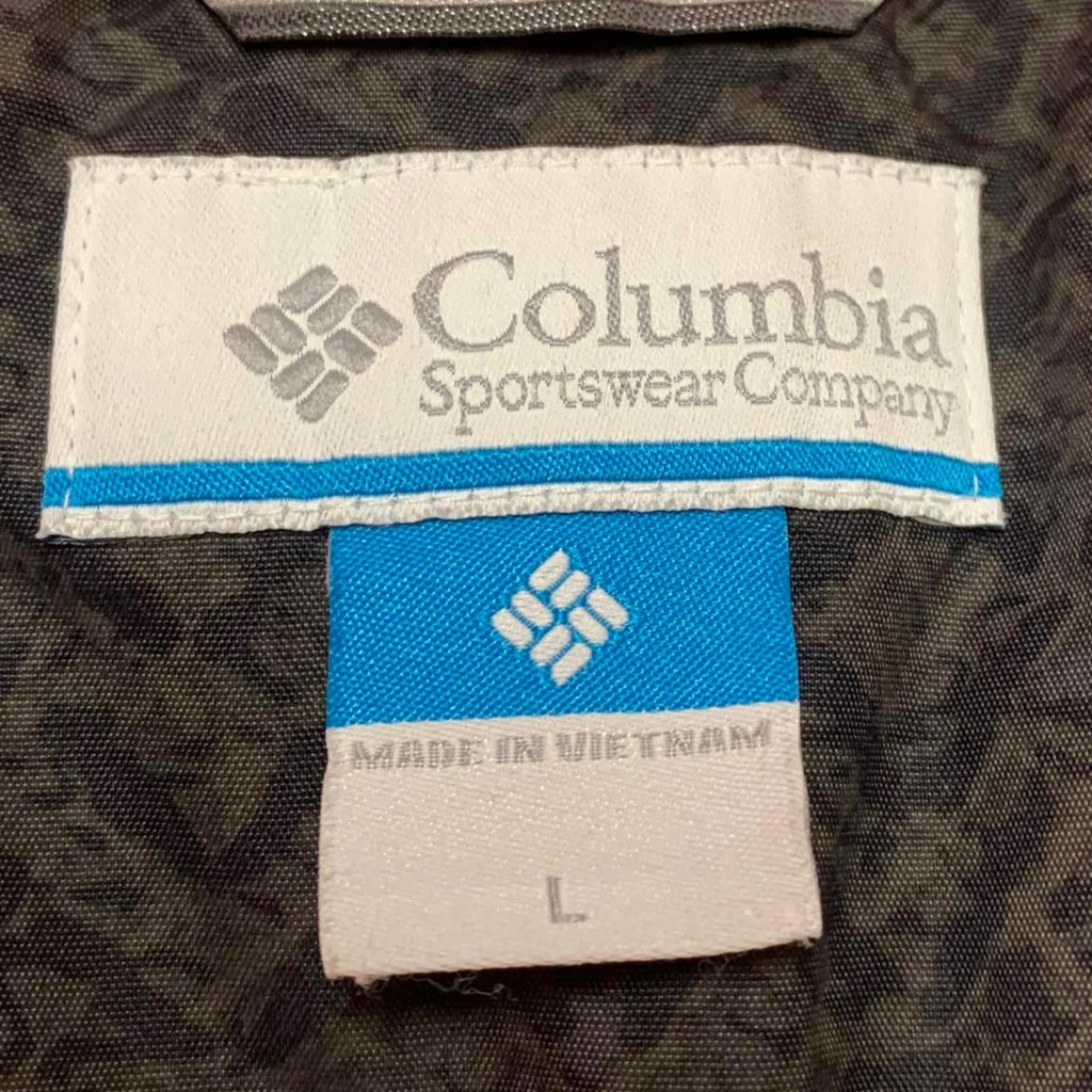 Columbia Men's Size Large Black Orange Hooded Insulated Jacket